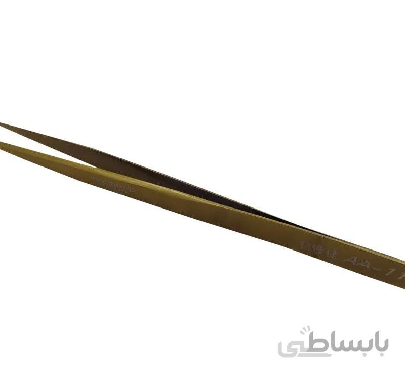 پنس موبایلی نوک تیز طلایی Mechanic مدل AA-11