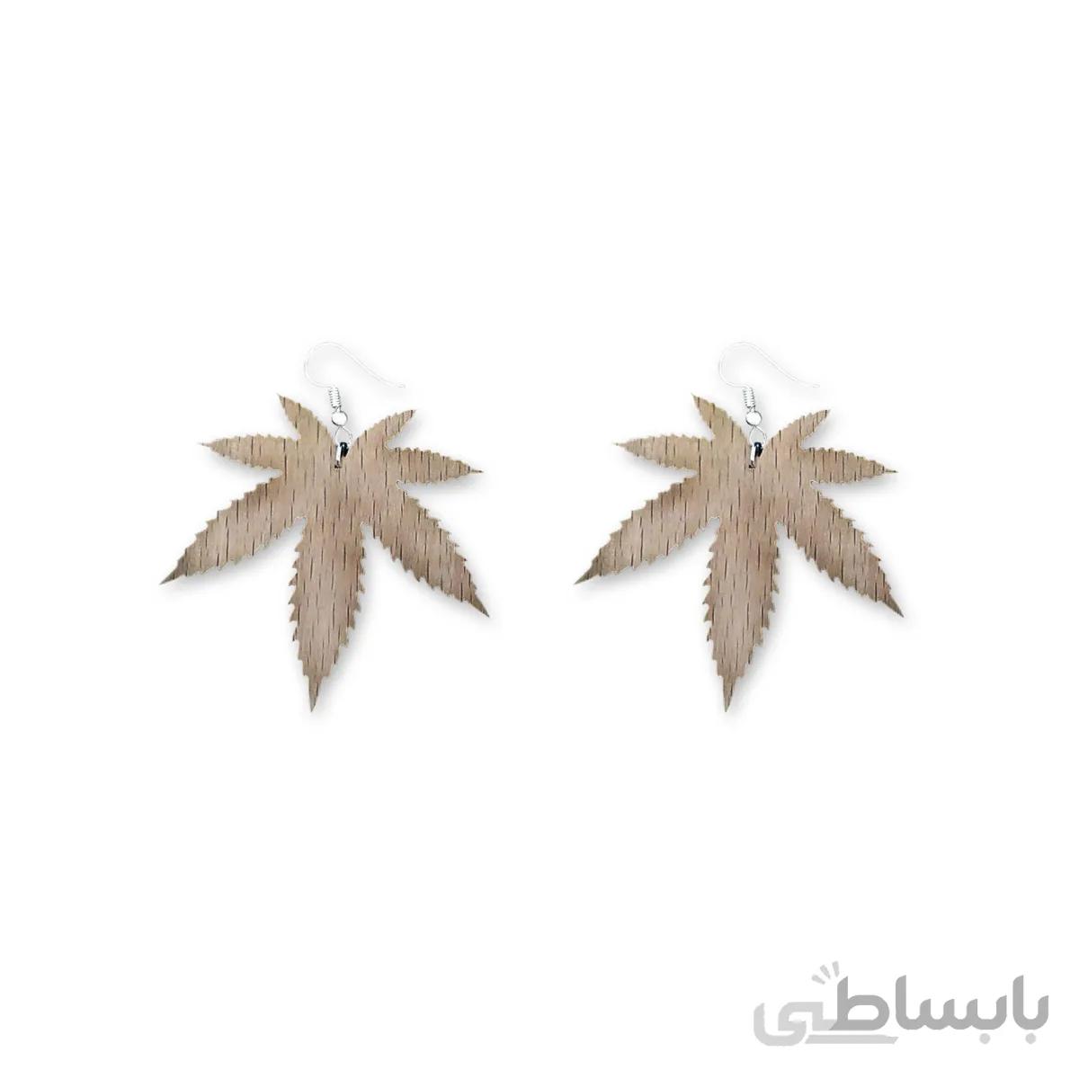 گوشواره طرح برگ