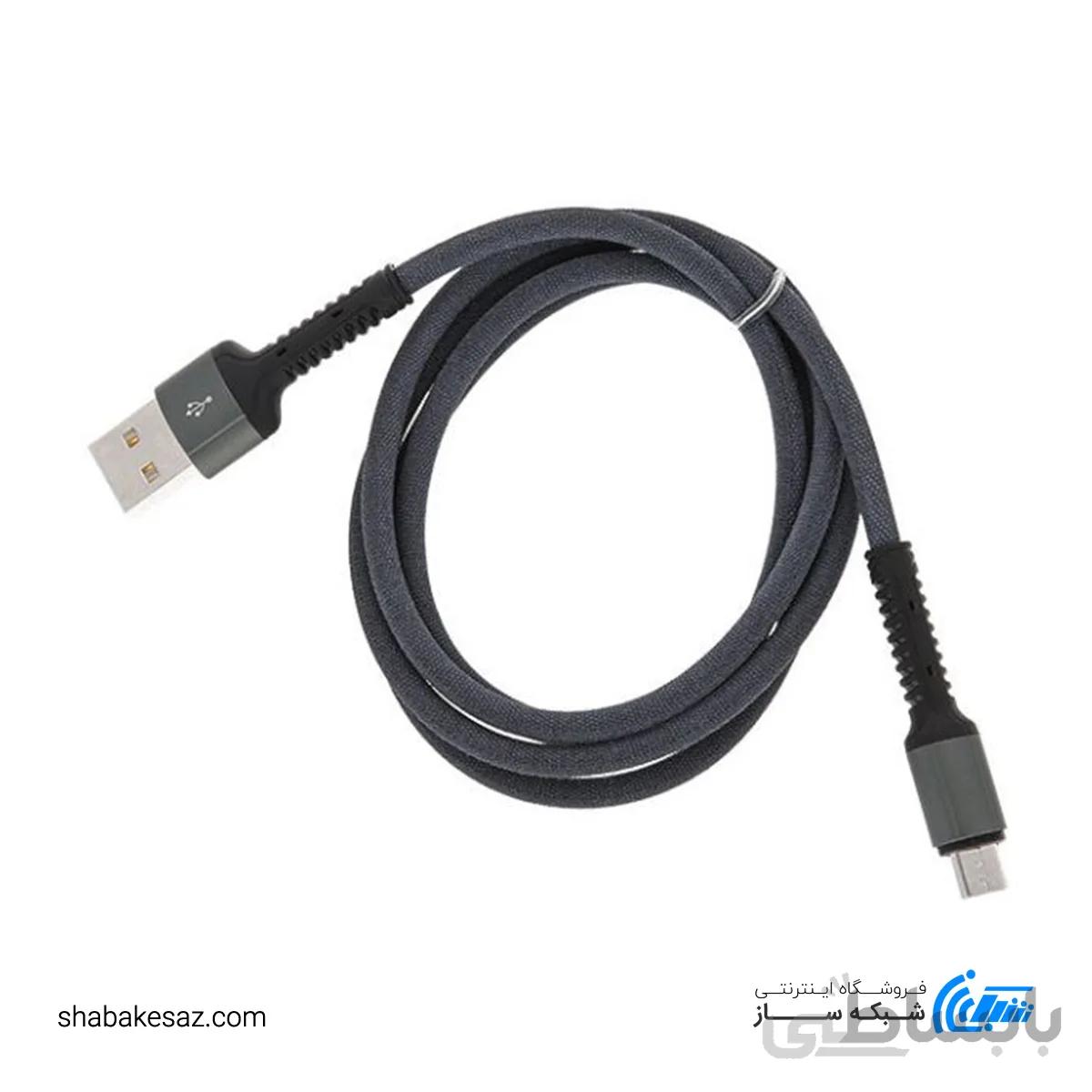کابل تبدیل USB به micro USB برند LDINIO مدل LS63 طول 1 متر