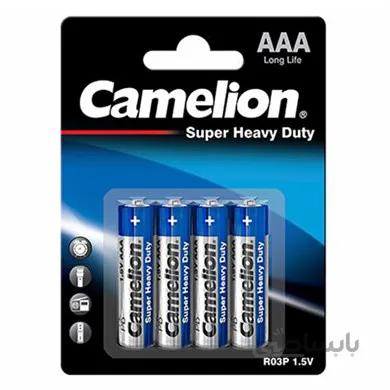باتری 4 عددی نیم قلمی Camelion AAA
