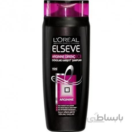 شامپو ضد ریزش مو لورآل فرانسه مدل Arginine Resist X3 حجم 520 میلی لیتر ا ELSEVE LOREAL anti-shedding shampoo