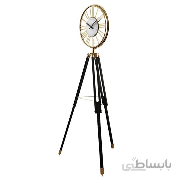 ساعت ایستاده و سه پایه فلزی لوتوس مدل 9121 آنتیک