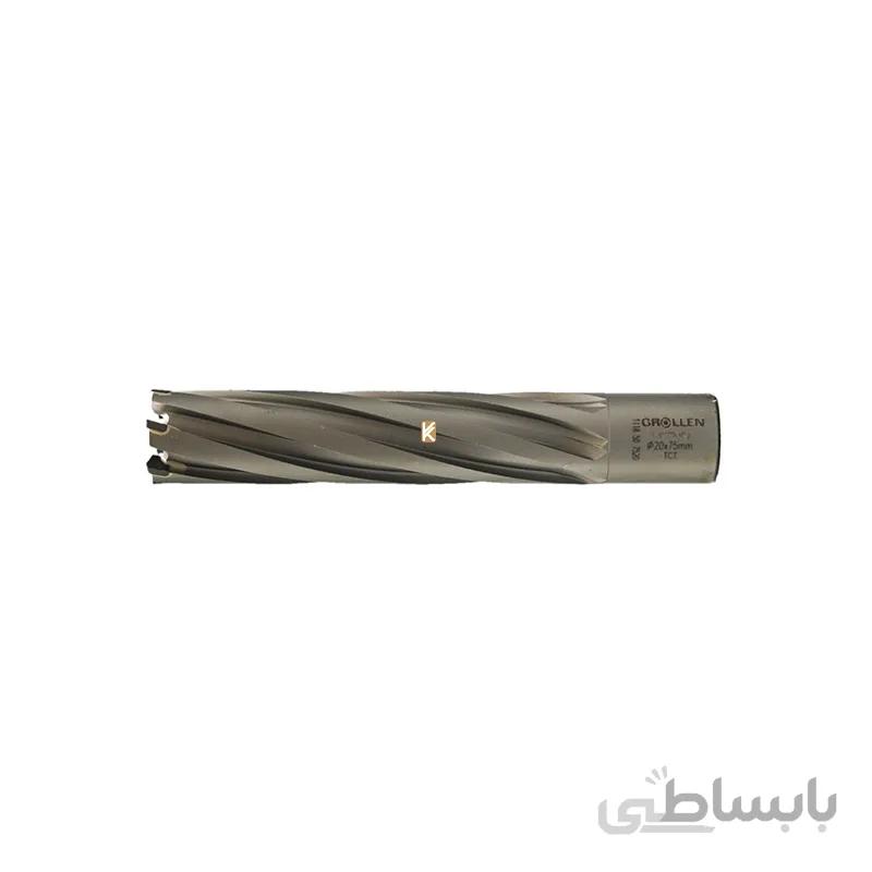 مته گردبر سر الماسه 20 طول 75 گرولن
