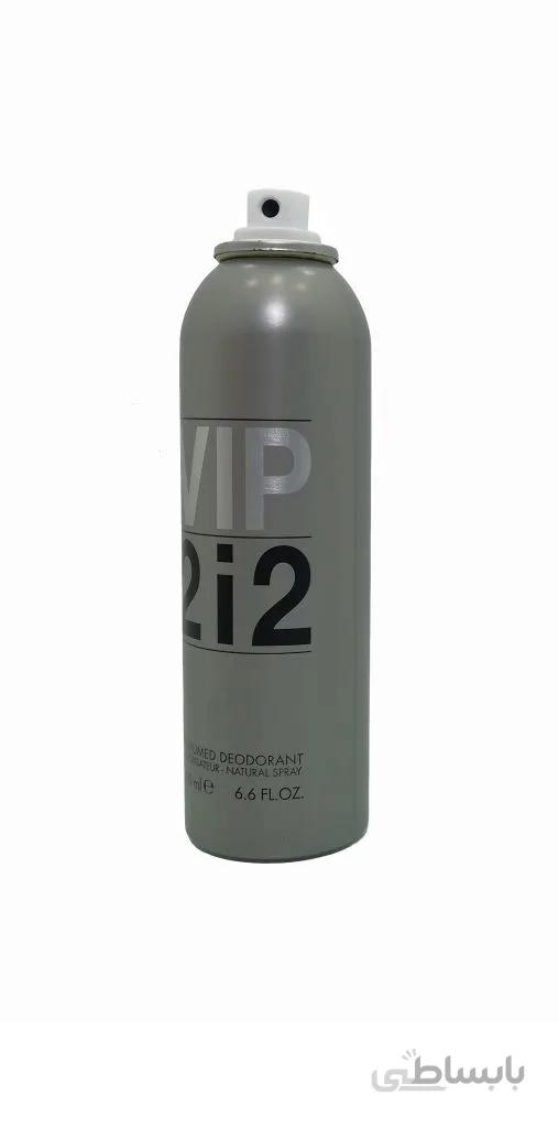 اسپری بدن عطر VIP 212 حجم 200ML