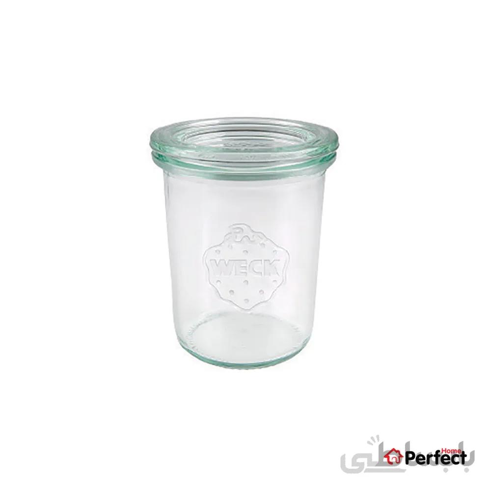 ظرف شیشه ای در دار Weck 160ml مدل ۷۶۰