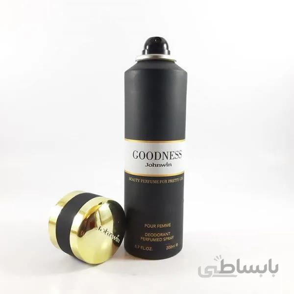 اسپری خوشبوکننده بدن گودنس جانوین Goodness Johnwin