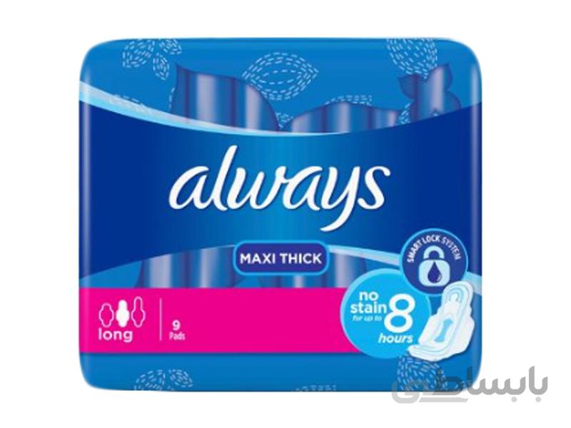 نوار بهداشتی الویز مدل MAXI THICK