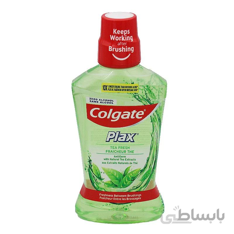 دهان شویه کلگیت مدل چای سبز حجم 500 میلی لیتر