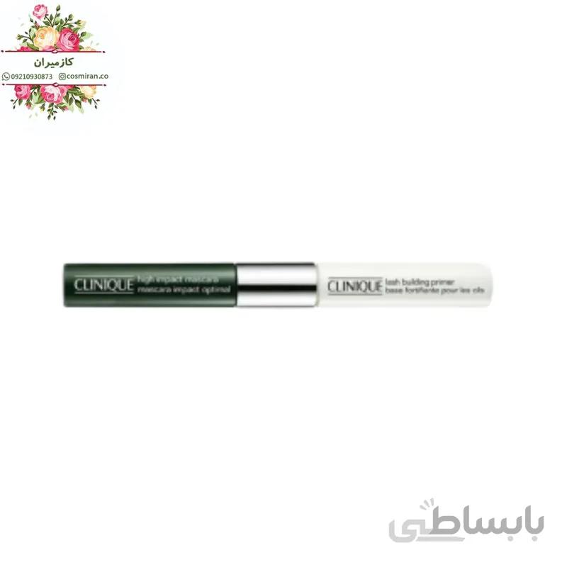 ریمل دوسر با پرایمر چشم *کلینیک (فوق العاده حجم دهنده) و سر دیگر ریمل مشکی