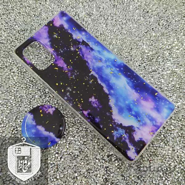 قاب آبرنگی سامسونگ Galaxy A51 / M40s پاپ سوکت دار کد SA495D