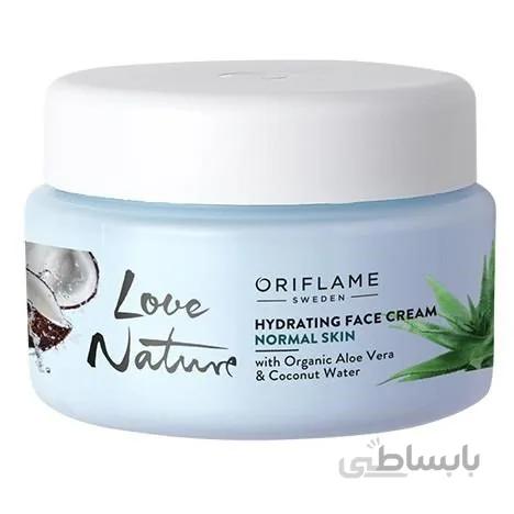 کرم صورت آبرسان آلوئه ورا و نارگیل لاونیچر (کد 34821)