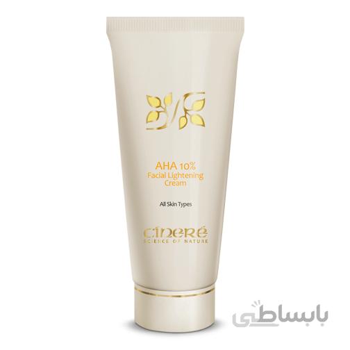 کرم لایه بردارسینره (AHA 10%)