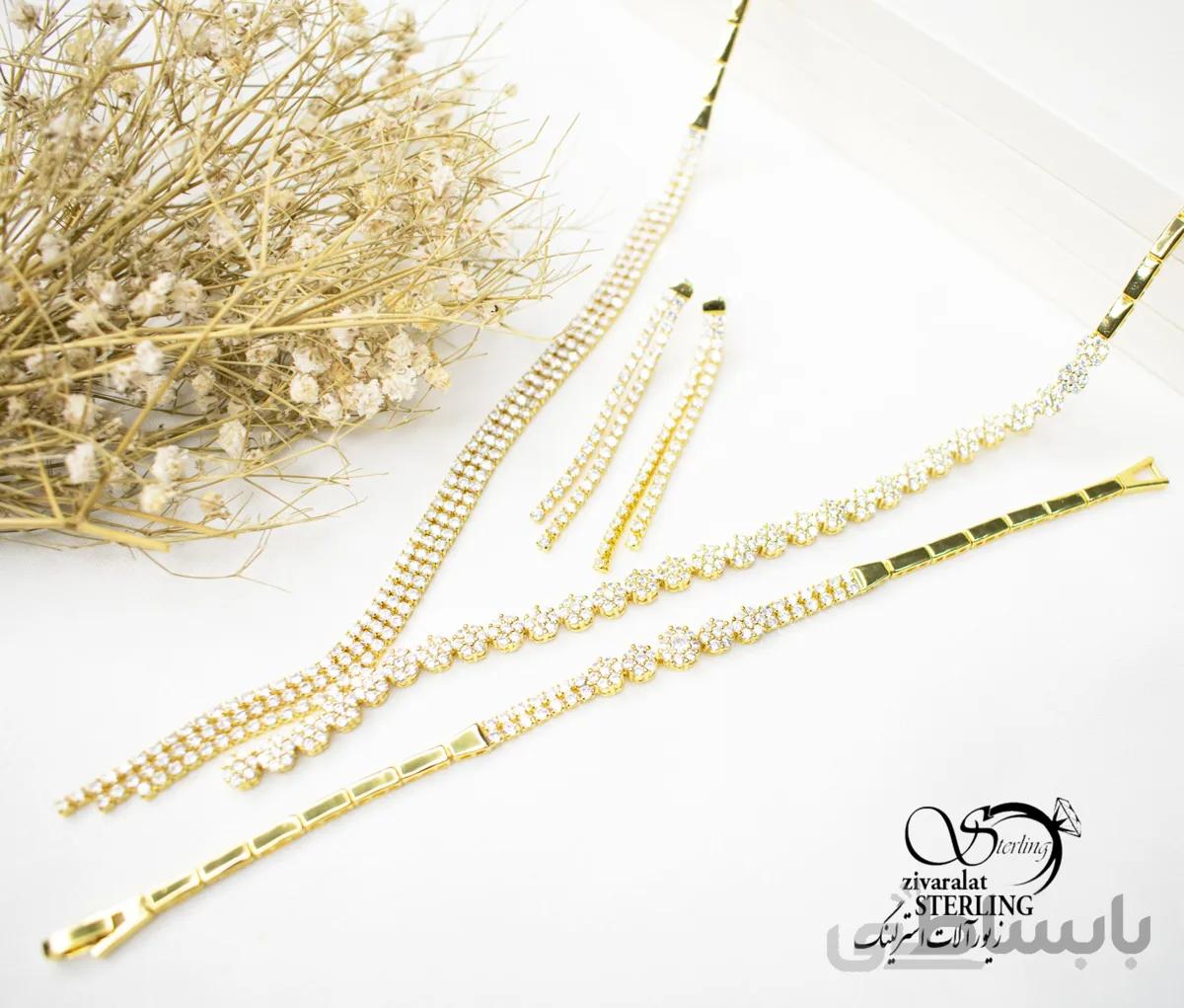 سرویس زنانه طرح طلا کد: 5503
