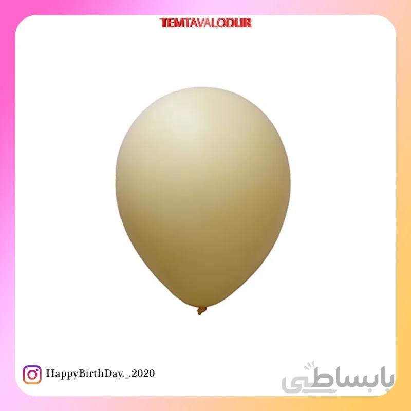 بادکنک پاستیلی زرد