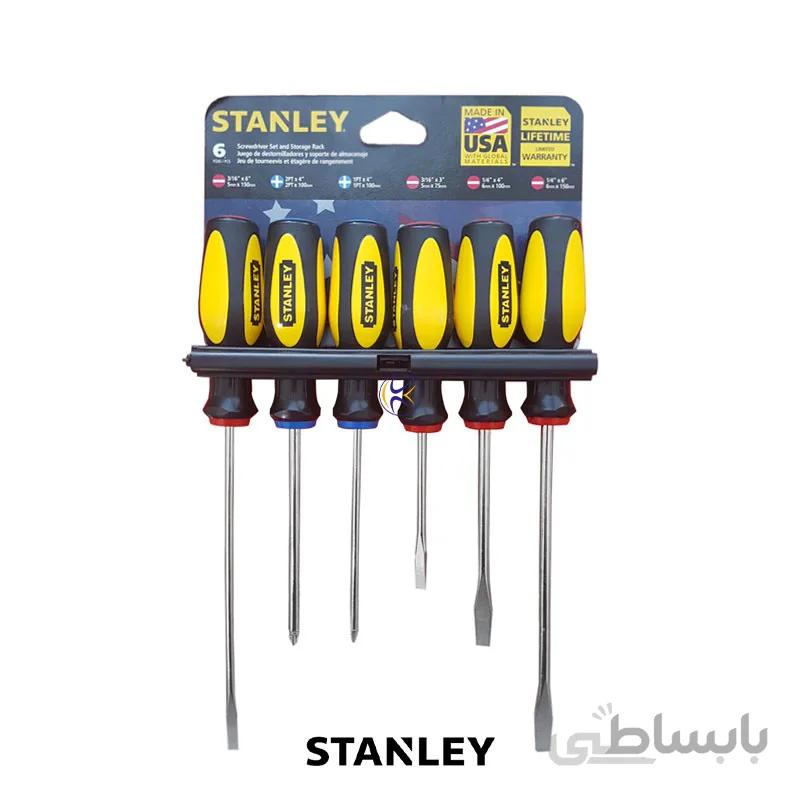 مجموعه 6 عددی پیچ گوشتی مدل 60060 استنلی
