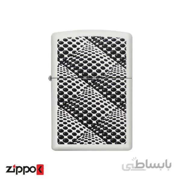 فندک زیپو Dots & Boxes کد 29416