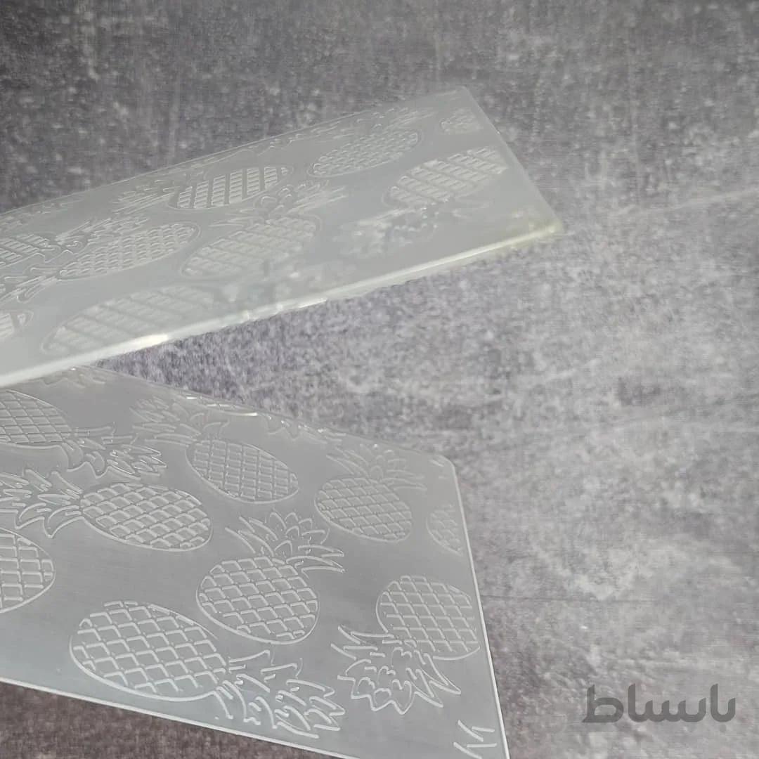 شابلون برجسته سازی طرح آناناس