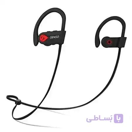 هدست بلوتوث، هدفون بی سیم بی سیم برای اجرا، هدست لغو سر و صدا برای تمرین، گوشی های ورزشی بلوتوث 5.0 با میکروفن، بهترین بیت های بی نظیر ضد آب بی سیم ورزش های آبی برای ورزش دوچرخه