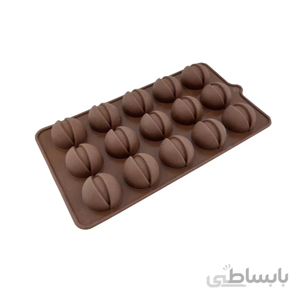 قالب سیلیکونی شکلات طرح فندوق