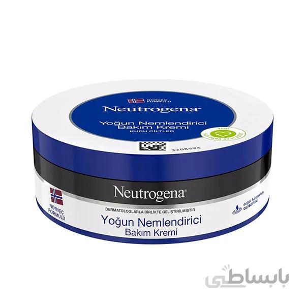 کرم مرطوب کننده نوتروژینا Yogun nemlendirici حجم 200 میلی لیتر