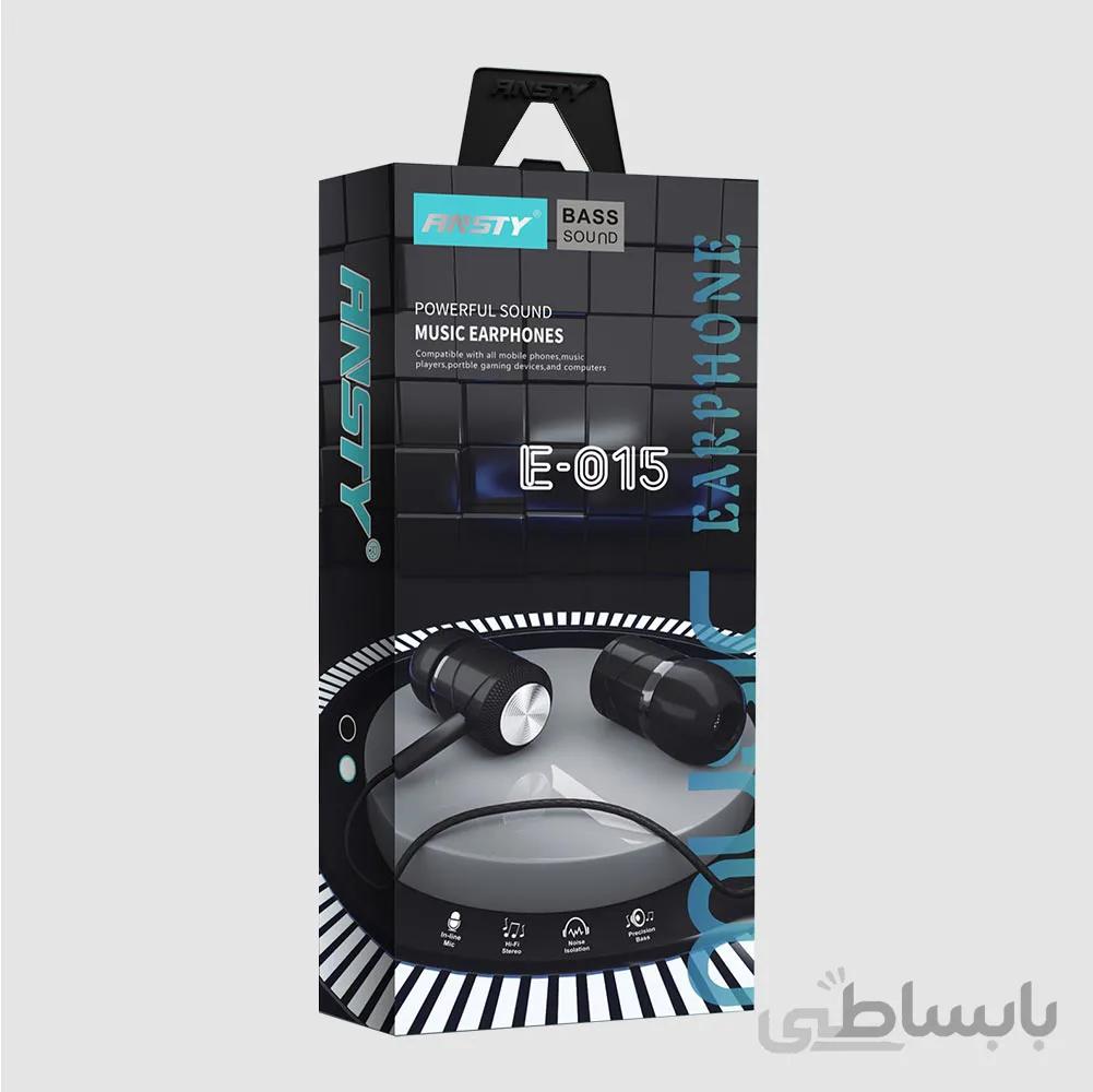 هندزفری باسیم انستی مدل E015