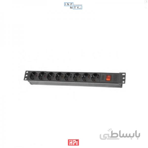 پاورماژول 8 پورت 1 یونیت بک تو بک رکمونت مدل I-P0108BBHP