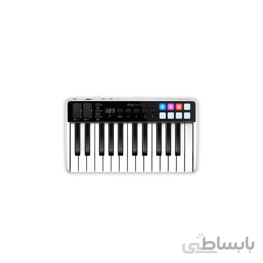 میدی کیبورد کنترلر و کارت صدا iK Multimedia iRig Keys I/O 25