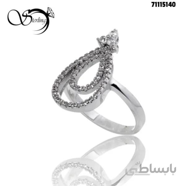 انگشتر نقره زنانه کد:۱۹۰۸