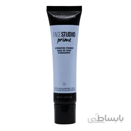 پرایمر میبلین مدل Maybelline Face Studio حجم 30 میلی لیتر ا Maybelline Face Studio Primer 30 ml