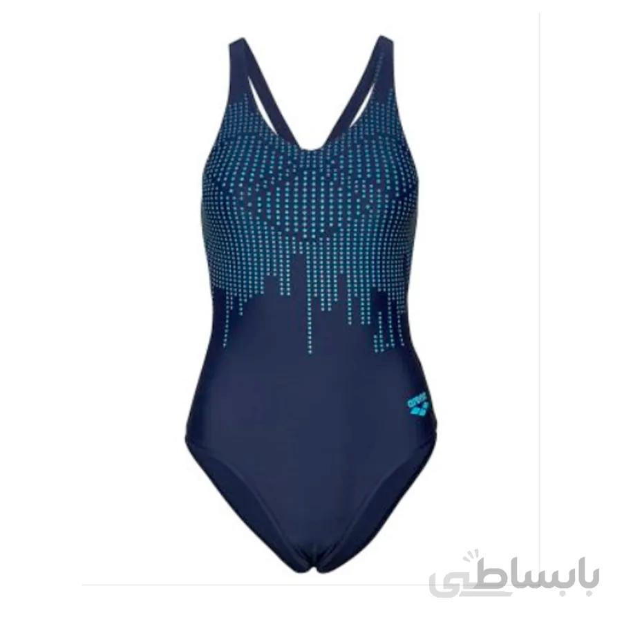 مایو زنانه ارنا مدل studded ا arena w studded v back one piece