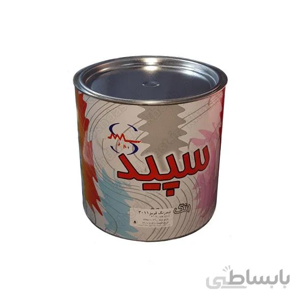 رنگ روغنی مشکی سپید ربعی