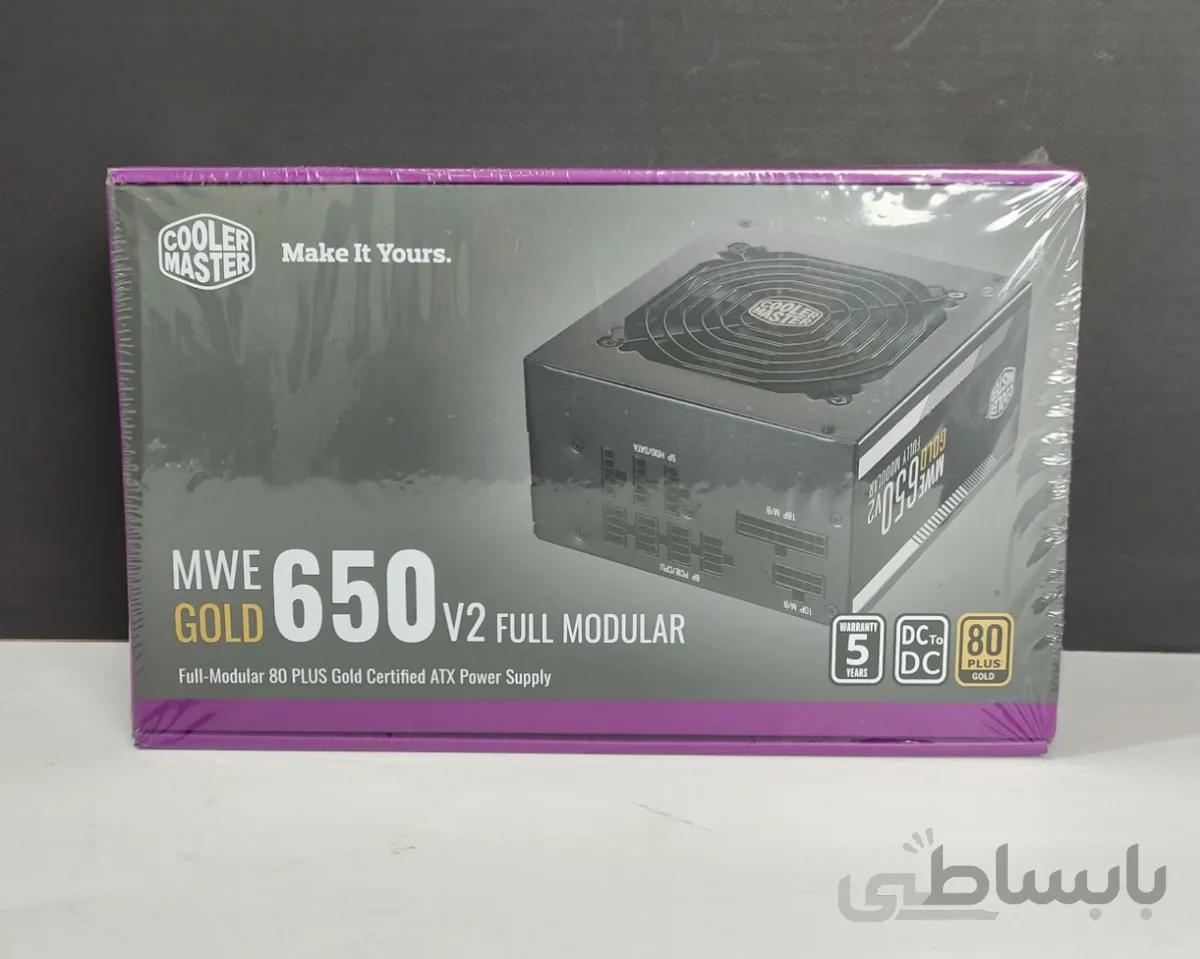 پاور کولر مستر COOLER MASTER 650 GOLD گولد فول ماژولار