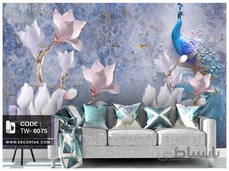 پوستر دیواری پشت تلویزیون کد TW-6075