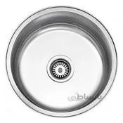 سینک ظرفشویی توکار استیل البرز ا لگن گرد Steel Alborz Single Bowl Sink 170