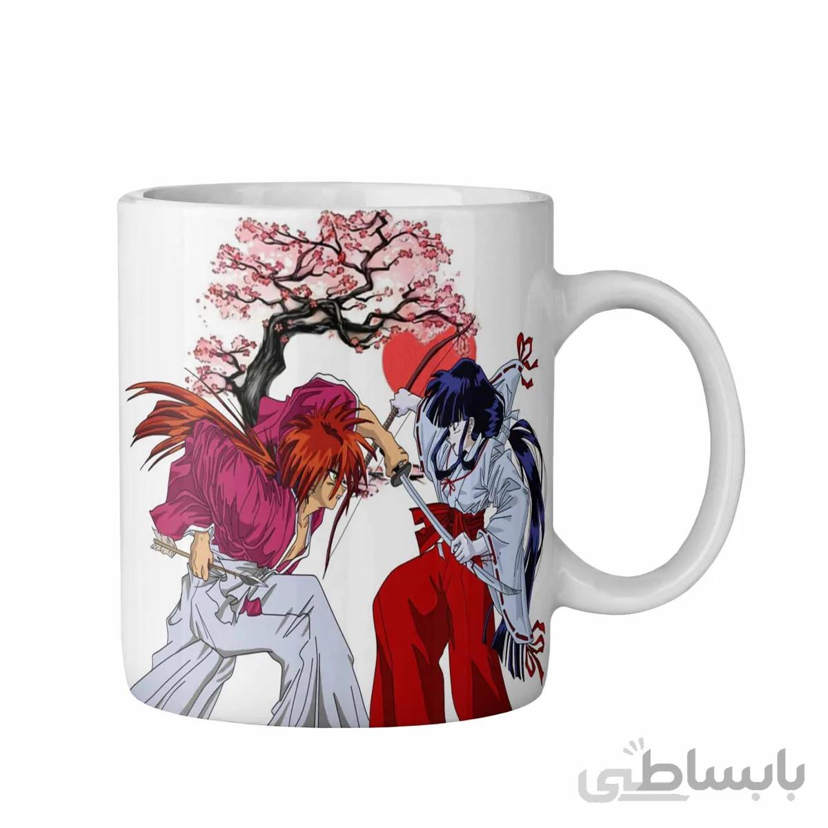 ماگ طرح انیمه رورونی کنشین Rurouni Kenshin کد KCT10458