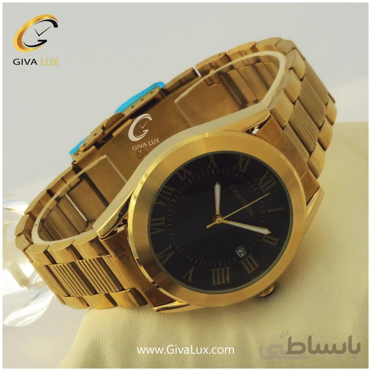 ساعت مردانه بندفلزی کارتیر