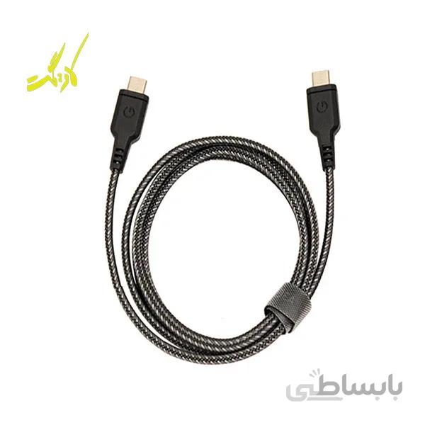 کابل شارژ USB-C به USB-C انرجیا مدل Nylotough 1M