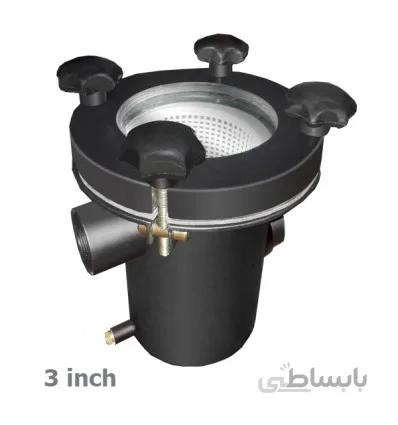 استرینر استیل آکوامارین مدل تجهیز 3 اینچ