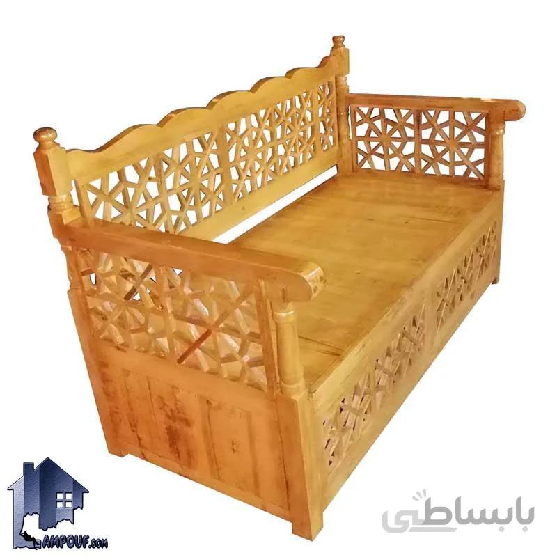 تخت سنتی سه نفره Trk234