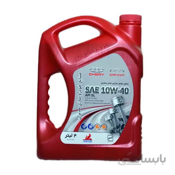 روغن موتور ۱۰W40 نفت پارس ۴ لیتری