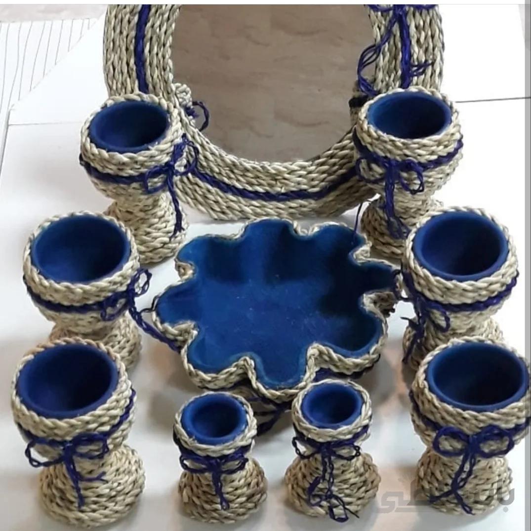 ست هفت سین حصیری کد ۱۰۲۵۳