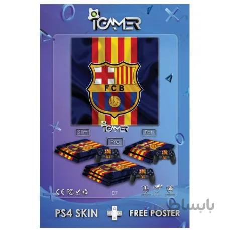 Ps4 Skin For Slim Barcelona Design