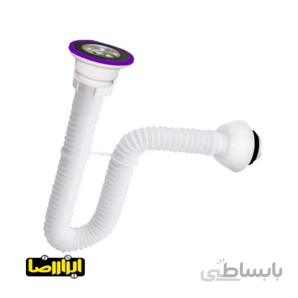 سیفون فلکسی کامل 150 سانت تک پلاست