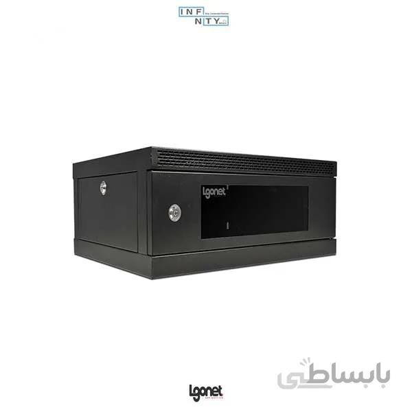 رک دیواری 4 یونیت عمق 45 lgonet الگونت مدل LRE-04/45FS