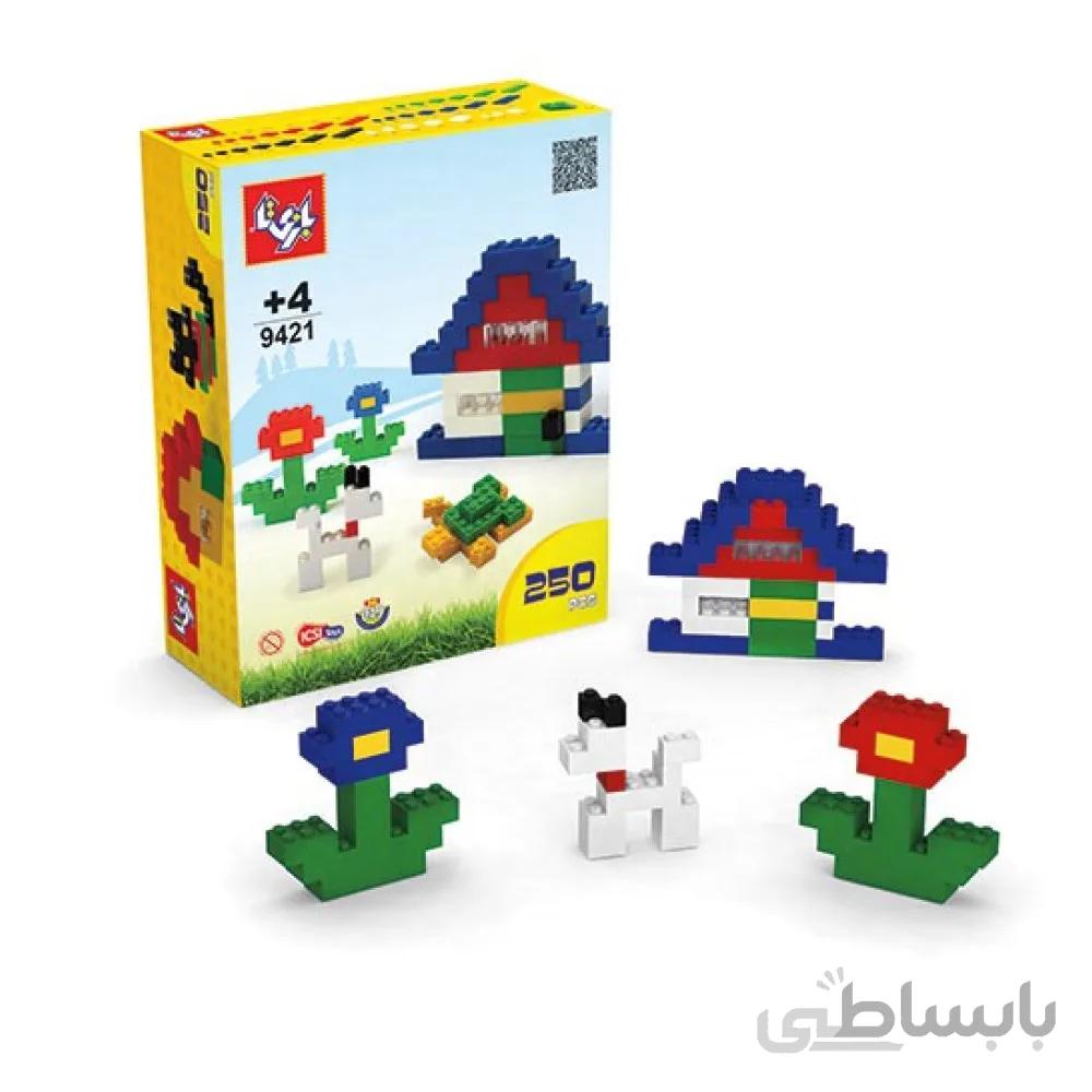اسباب بازی لگو ریز 250 قطعه بازی تا مدل 9421 BAZITA