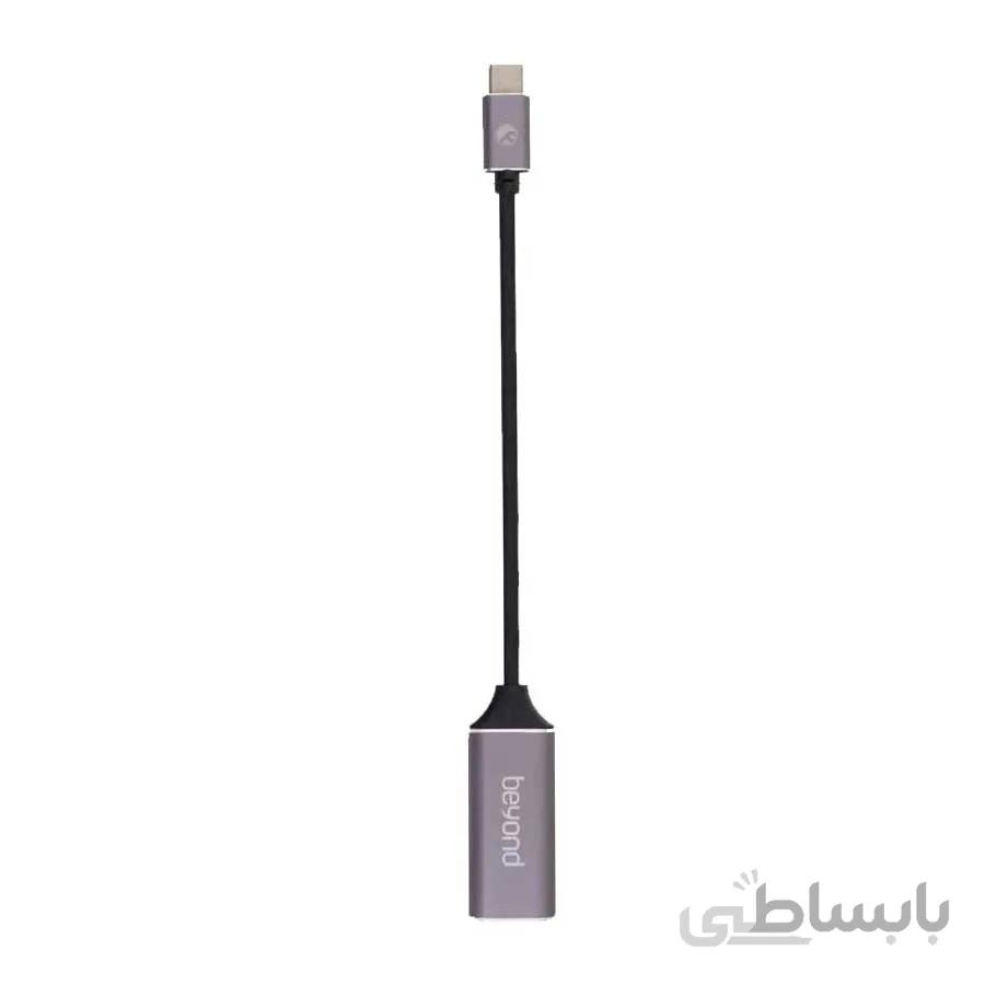 تبدیل USB-C به HDMI بیاند مدل BA-411 ا Beyond BA-411 USB-C to HDMI Adapter Cable