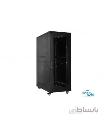 رک ایستاده پیشرفته الگونت 42 یونیت عمق 100 با درب فریم دار شیشه ای LRA-42/100FWR