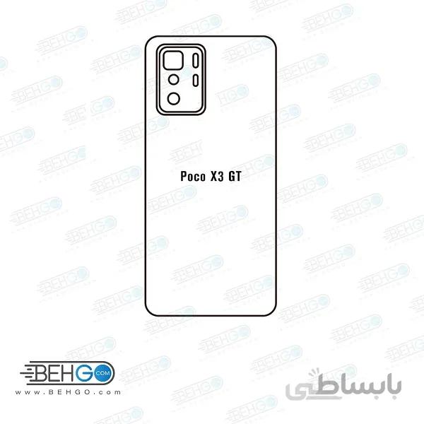 برچسب پشت گوشی شیائومی Xiaomi Poco X3 GT