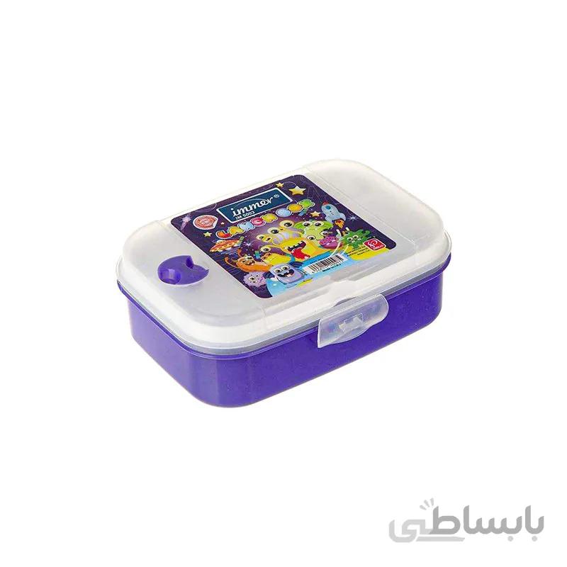 ظرف غذا سوپاپ دار مستطيل كوچك ایمر مدل JM5003