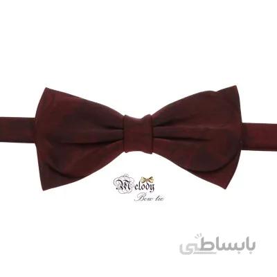 پاپیون سری سیرا (طرح بته جقه زرشکی مات)